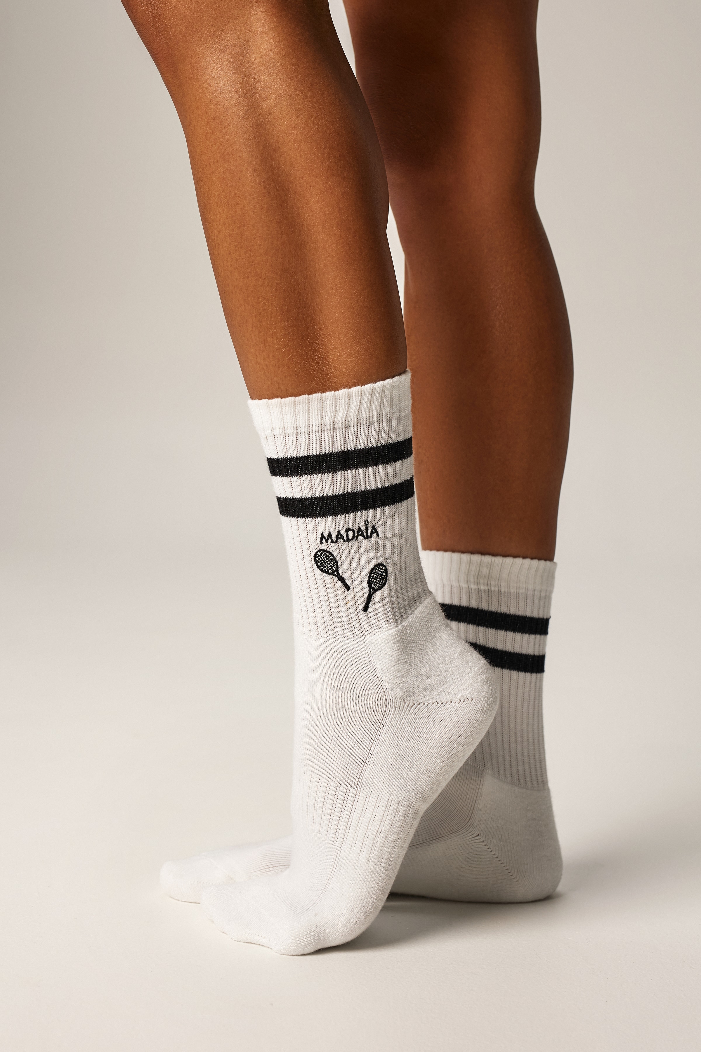 Madaia Crew Sock in Black