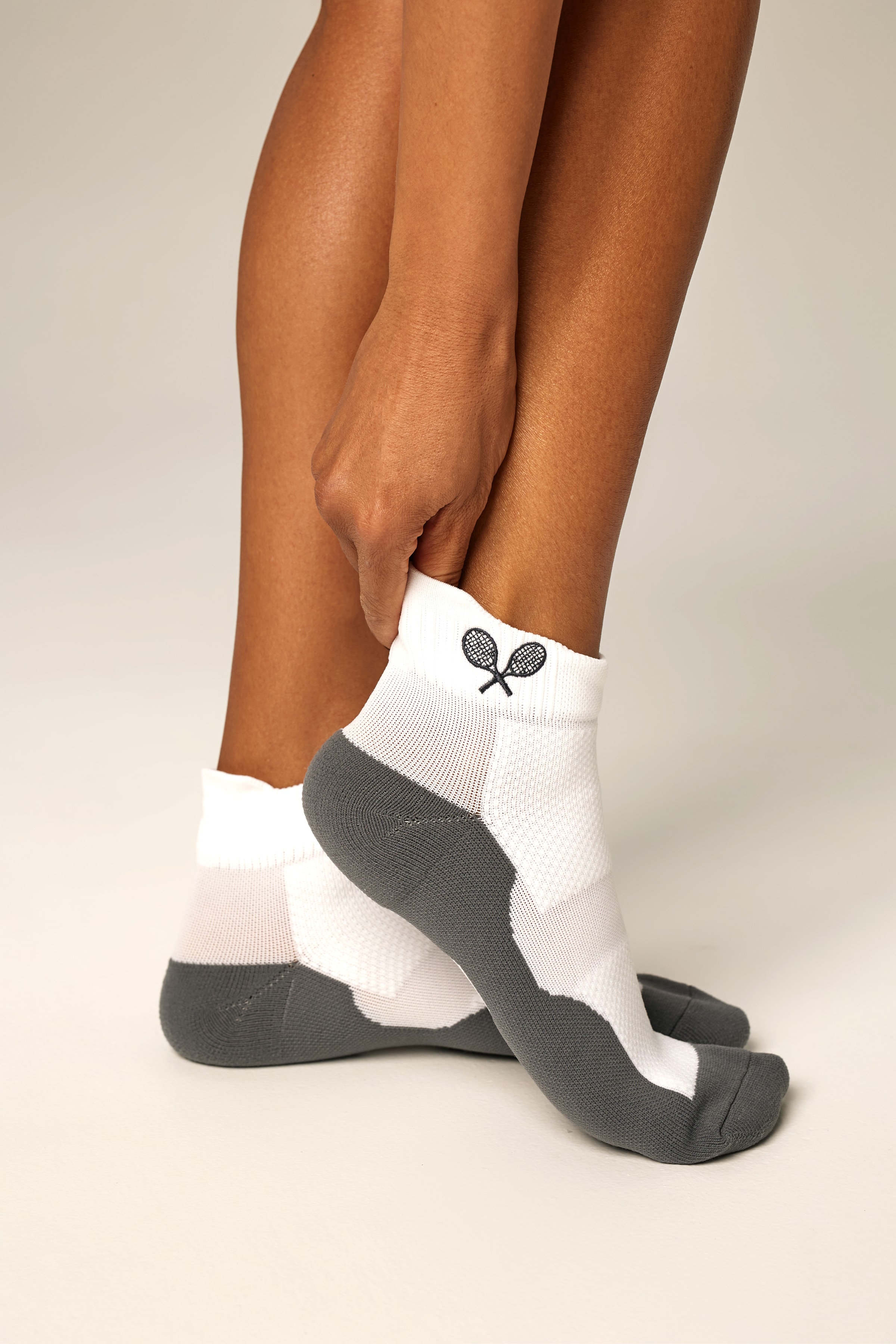 Madaia Quarter Sock in Grey